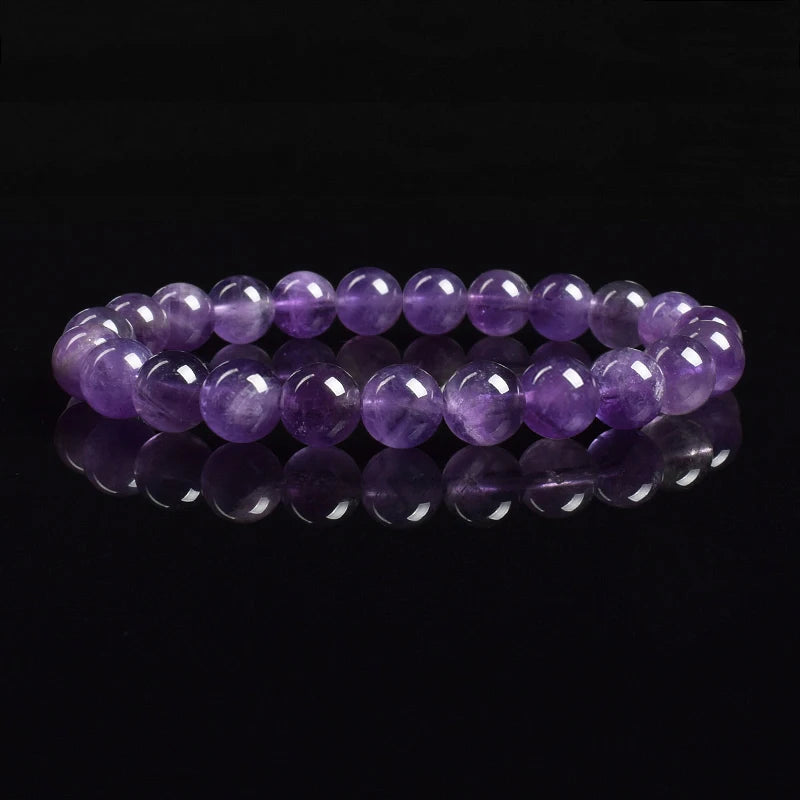 Natural White Moonstone Bead Bracelet, 8Mm Celestial Gemstone Jewelry