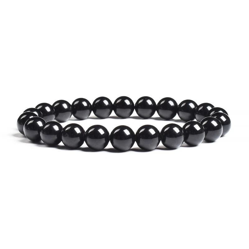 Natural White Moonstone Bead Bracelet, 8Mm Celestial Gemstone Jewelry