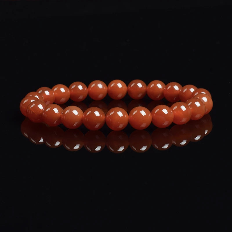 Natural White Moonstone Bead Bracelet, 8Mm Celestial Gemstone Jewelry