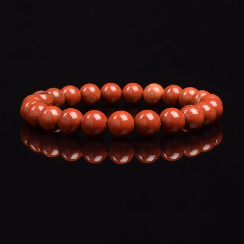 Natural White Moonstone Bead Bracelet, 8Mm Celestial Gemstone Jewelry