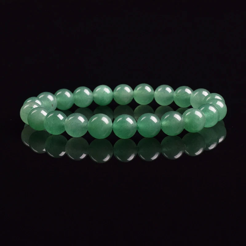 Natural White Moonstone Bead Bracelet, 8Mm Celestial Gemstone Jewelry