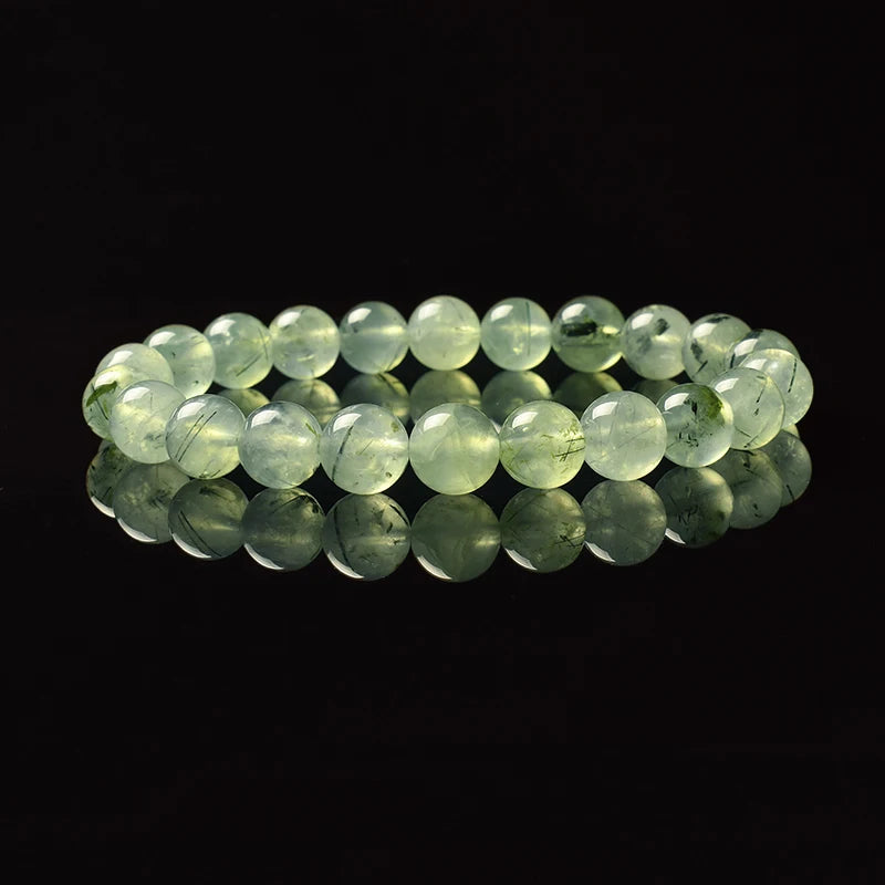 Natural White Moonstone Bead Bracelet, 8Mm Celestial Gemstone Jewelry