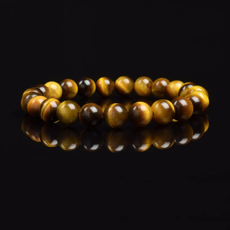 Natural White Moonstone Bead Bracelet, 8Mm Celestial Gemstone Jewelry